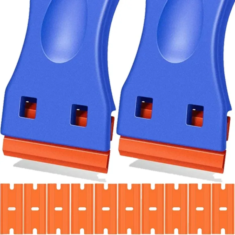 12 stücke Auto Detaillierung Schaber Kit Mehrzweck Kunststoff Schaber für Aufkleber Entfernung Aufkleber Rückstände Glas Reinigung Auto Film Werkzeuge Image