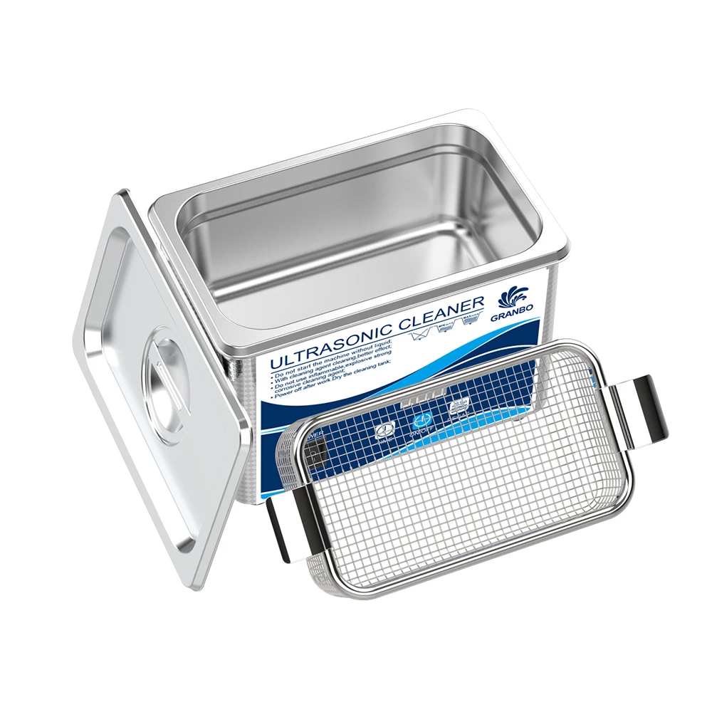 Ultraschall-Reinigungsmaschine, 800 ml, Hochfrequenz, 40 kHz, 35 W/60 W, mit Entgasung für Uhren, Brillen, Schmuck, Kunststoff Image
