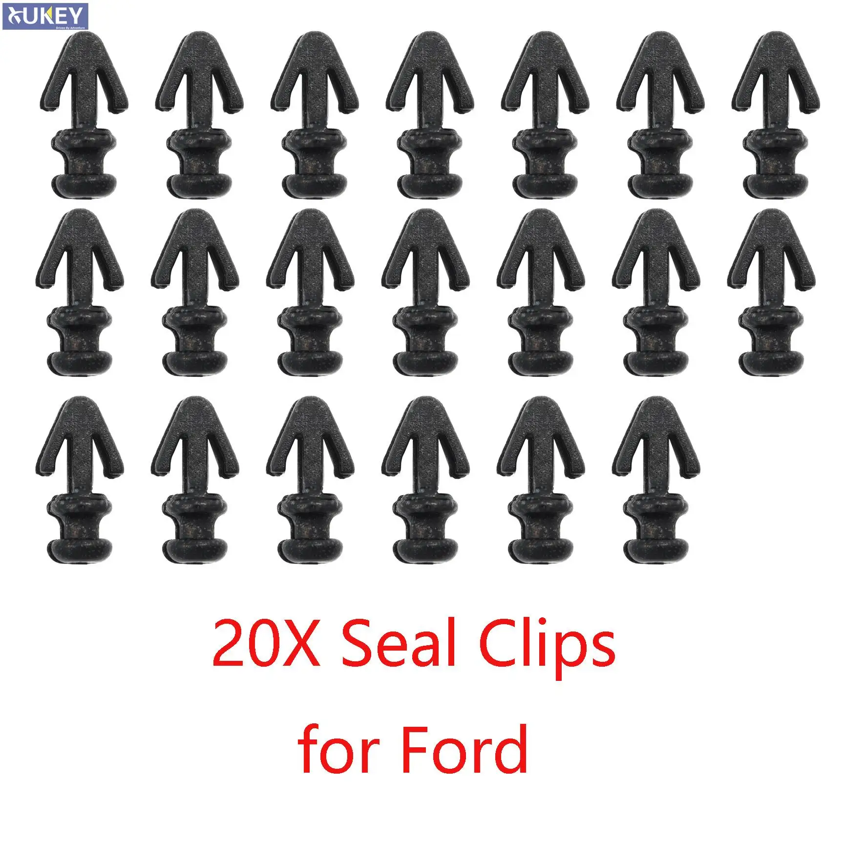 Für Ford Mondeo MK2 MK3 MK4 Galaxy Scoripio 20x untere Kunststoffmontage Türverkleidung Dichtungsklammern Streifendichtung Dichtungsverschluss Image