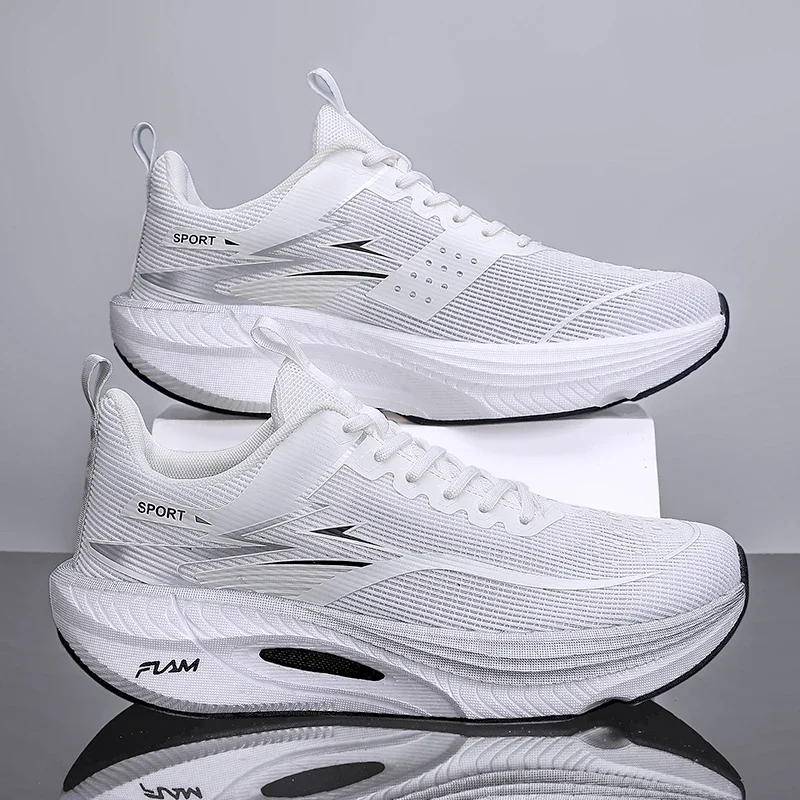 Scarpe da ginnastica da uomo in mesh traspirante scarpe da corsa unisex leggere morbide con suola spessa scarpe da coppia scarpe da ginnastica atletiche scarpe da donna sportive