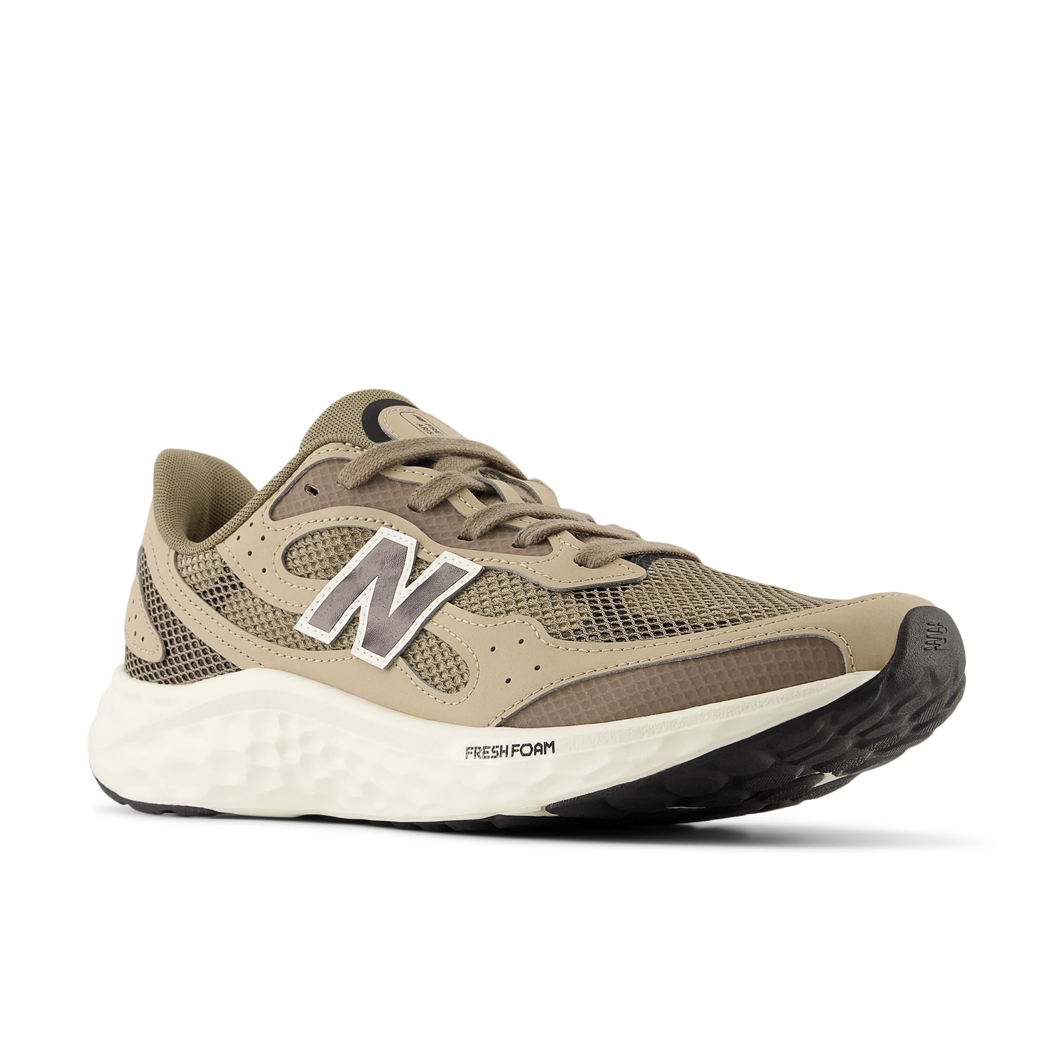 Laufschuh NEW BALANCE "ARISHI", Damen, Gr. 40,5, thunder braun, Synthetik, Schuhe Laufschuh