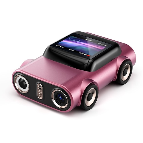 Mini Schlüsselbundkamera - 2K HD Auto-förmige Daumen Kamera - Tiny Tragbare Kleine Kameras Vintage Kompakt Mikro Kameras - Taschen Video Recorder Für Reisen Studienaufzeichnungen Valentinstagsgeschenk Image