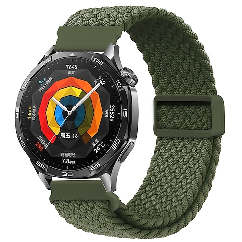 Uhrenarmband für Garmin Venu 4 3 Sq 2 Plus Vivoactive 6 5 4 Approach S50 S70 S42 Forerunner 970 570 165 265 965 955 255 55 Vívomove Sport D2 Air X10 Stoff Ersatz Gurt Schnellspanner Sportarmband Image