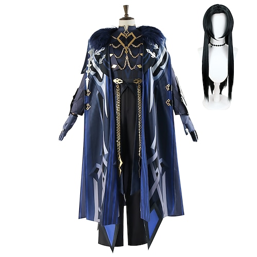 Elementar-Saga Il Capitano Anime Cosplay Kostüm Outfits Cosplay-Anzüge Videospielkostüme Halloween Karneval Party Comic-Konzert Kostüm Für Herren Erwachsene Image