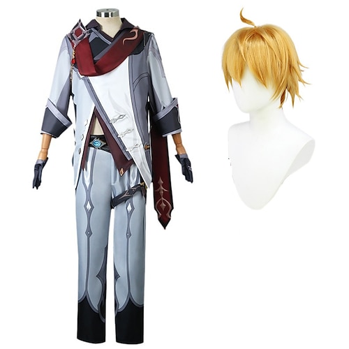 Elementar-Saga Tartaglia Anime Cosplay Kostüm Outfits Cosplay-Anzüge Videospielkostüme Halloween Karneval Party Comic-Konzert Kostüm Für Herren Erwachsene Image