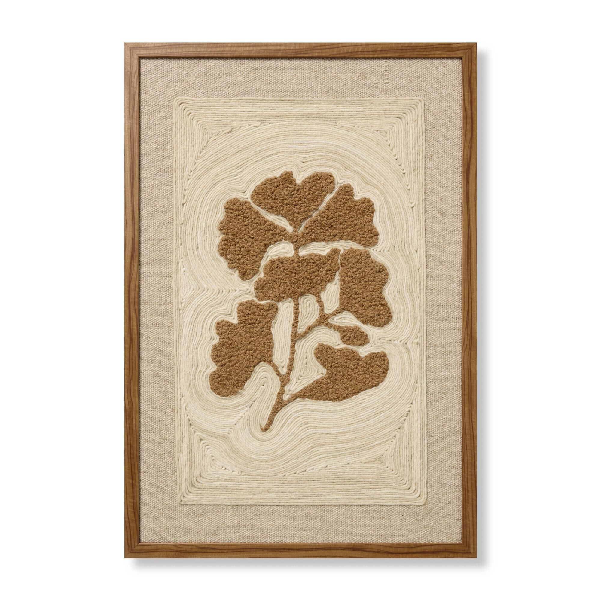 Loloi Rugs Clover and Clay Alternative Wall Art - AS000CLOVEBR00Z099