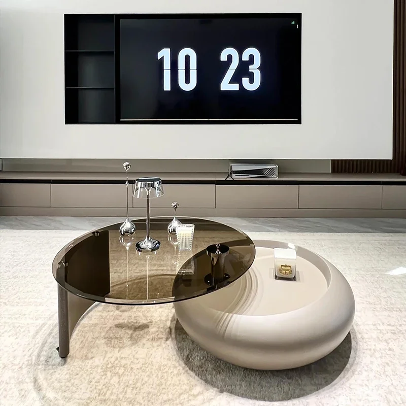 Luxus Wohnzimmer Couchtisch Modernes Design Italien Platzsparender Couchtisch Kleines Zuhause Salontafel Woomkamer Designermöbel Image