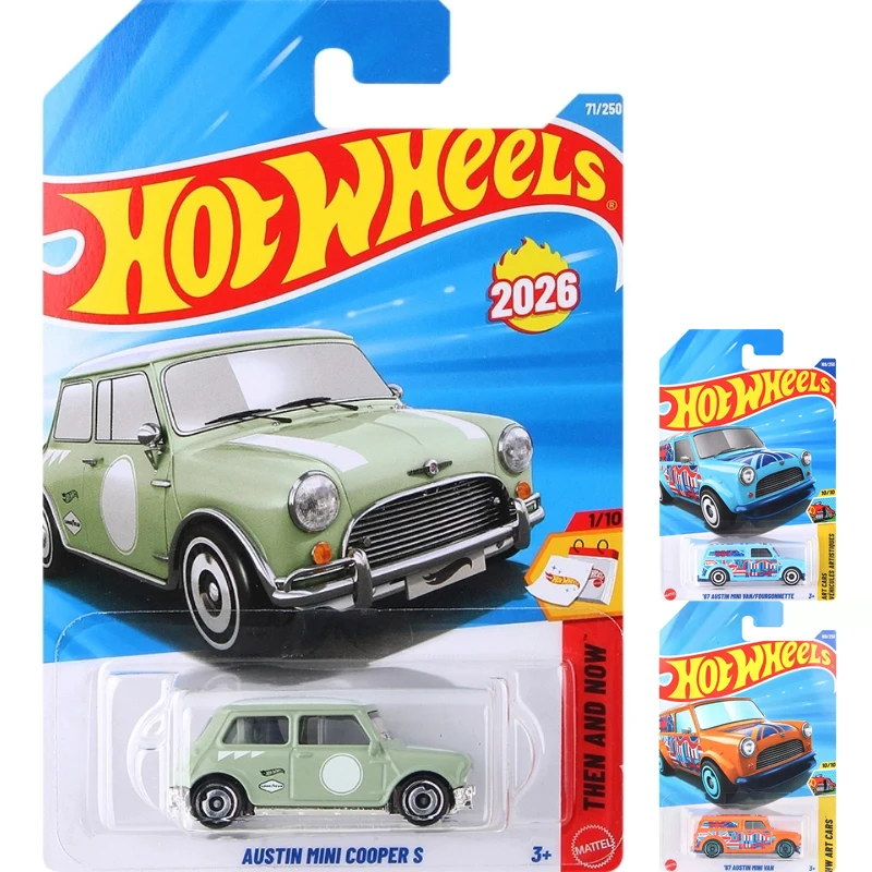 Original Hot Wheels Auto Austin Mini Cooper S Spielzeug für Jungen 1/64 Diecast Fahrzeug Metall Modell Auf Lager Carro Geburtstag Geschenk 2026C Image