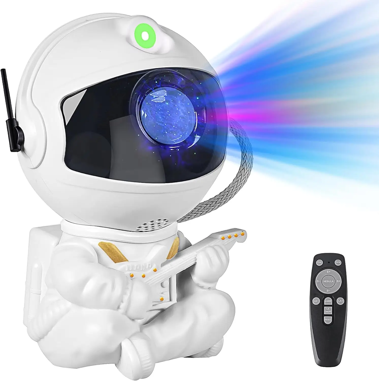 Astronauten-Sternprojektor-Lampe, Geeignet für Mehrraumdekoration, Ein Tolles Geschenk und Perfektes Sternenhimmel-Nachtlicht fürs Schlafzimmer