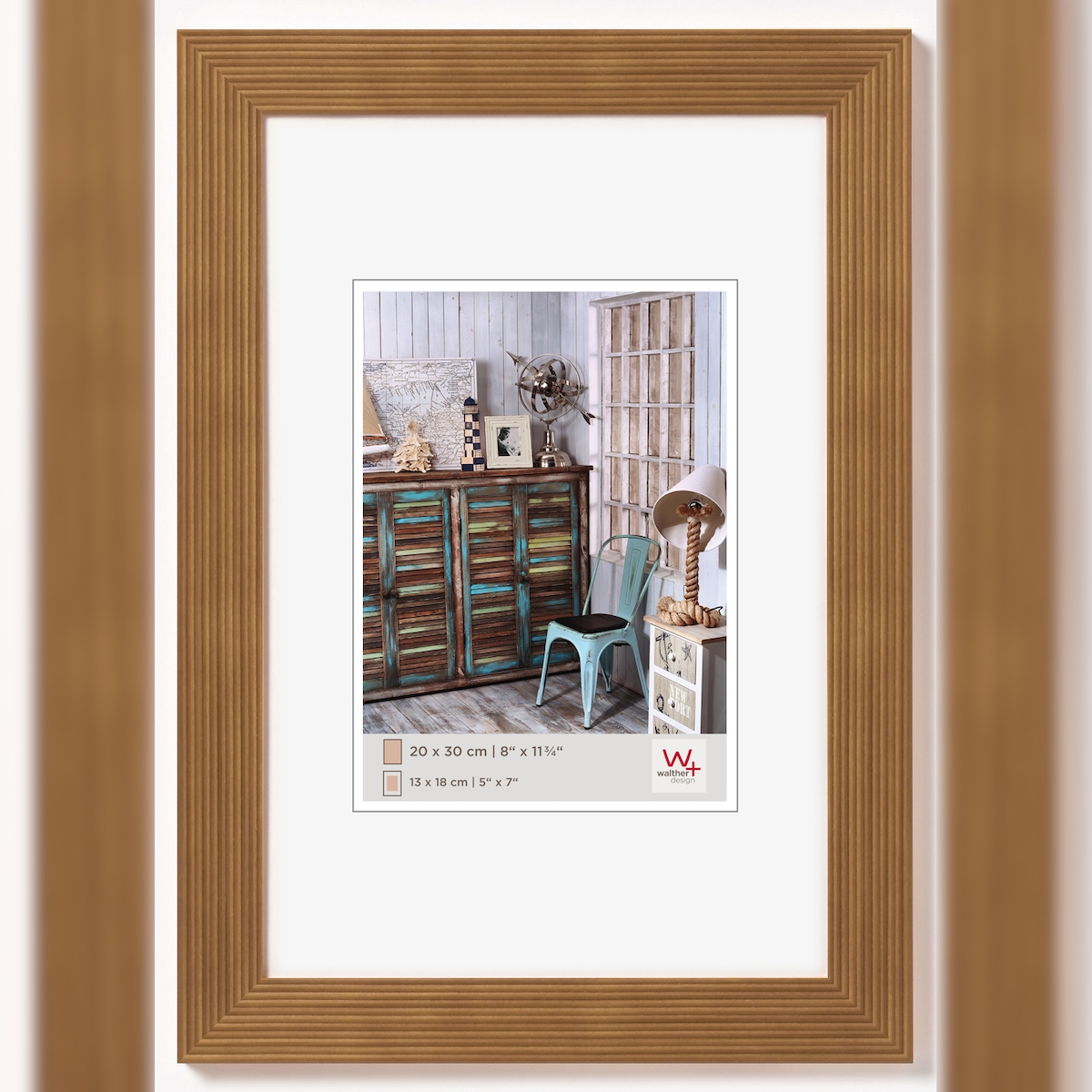 Grado Holz Bilderrahmen 10x15 cm cm EICHE Image