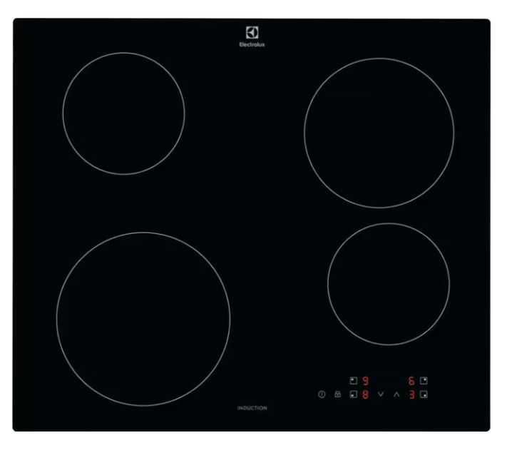 Electrolux AEG Autarkes Kochfeld / Induktion / 60 cm / Aufliegend / 4 Kochzonen / Powerfunktion CIB60424CK Image