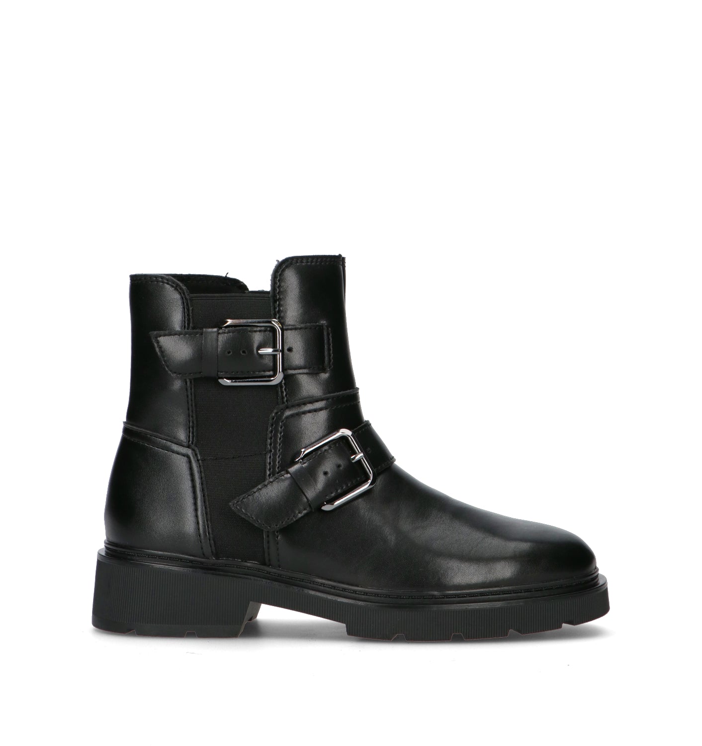 CLARKS ESSENTIALS LAURYL BAY Tronchetto donna nero in pelle