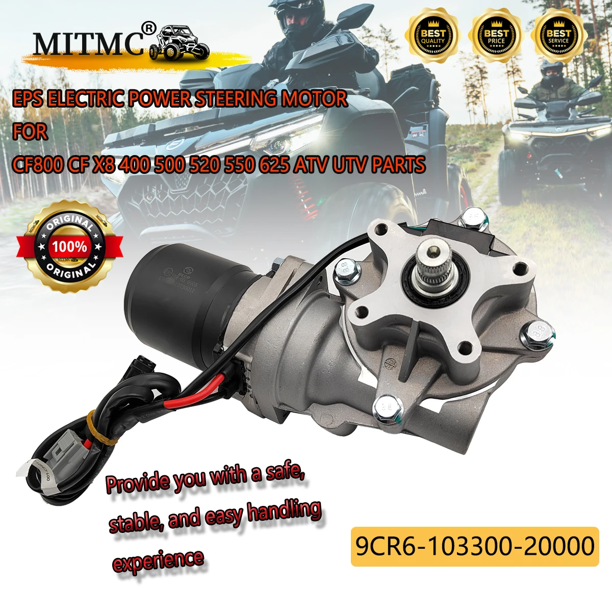 Eps elektrischer Servolenkung motor für cf800 cf x8 atv utv teile 9cr6-103300-20000 Image