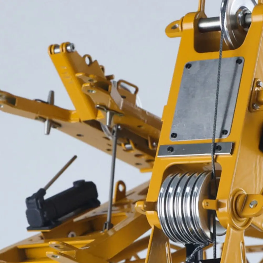 Eyewhale 1/14 All Terrain Fernbedienung hydraulischer mobiler Kran LKW D1050 RTR FlySky PL18EV Sound Light System Modellspielzeug Image