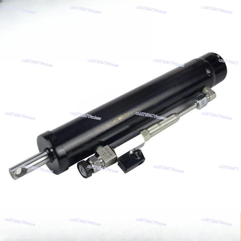 Ventil befestigte Bandsäge, hydraulischer Zylinder mit Ventil, Hebeöl, Zylinder, Metallband, Sägemaschine, Zubehör Image