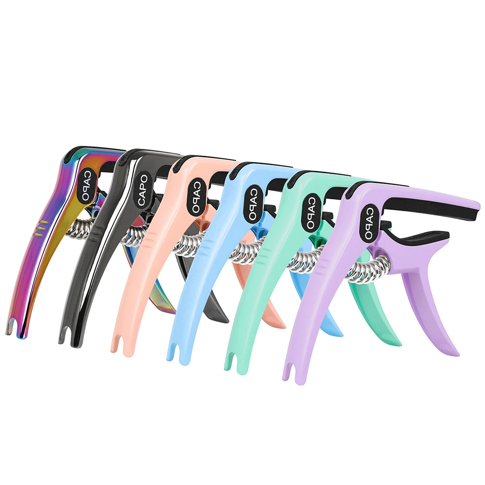 Universal Gitarre Capo Schnell Ändern Clamp Schlüssel Hohe Qualität Universal Capo für Akustische Klassische Elektrische Gitarre Teile Zubehör Image