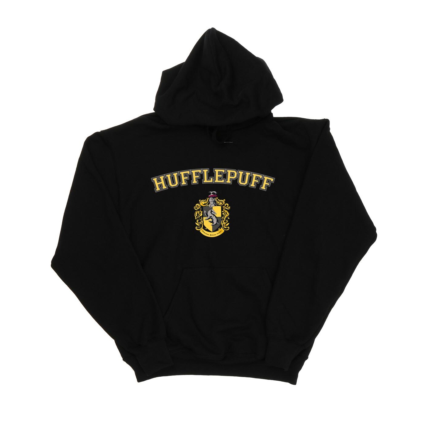 Harry Potter - "Hufflepuff" Kapuzenpullover für Mädchen (Schwarz) Image
