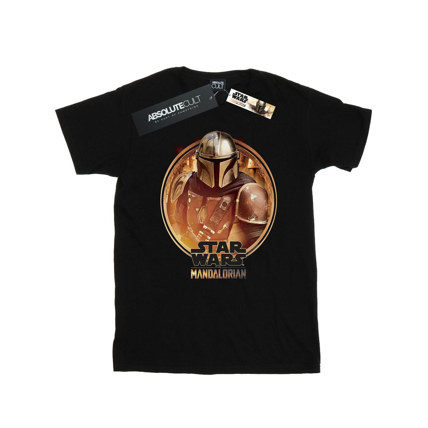 Star Wars - "The Mandalorian" T-Shirt für Jungen (Schwarz) Image