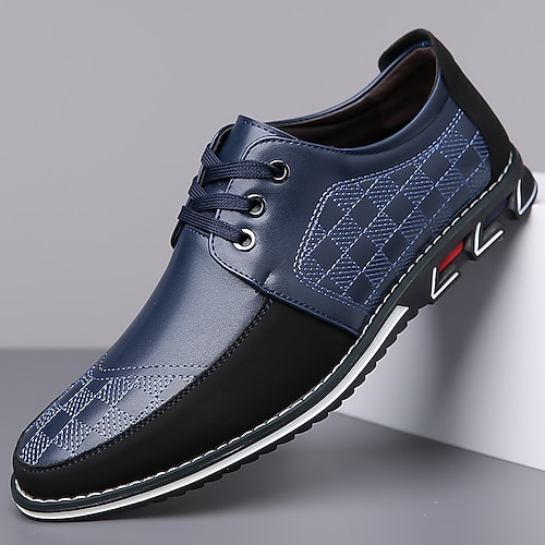 Braune und schwarze Herren-Sneaker aus Kunstleder – stilvolles, bequemes und vielseitiges Schuhwerk für Freizeit, Büro und Alltag. Image