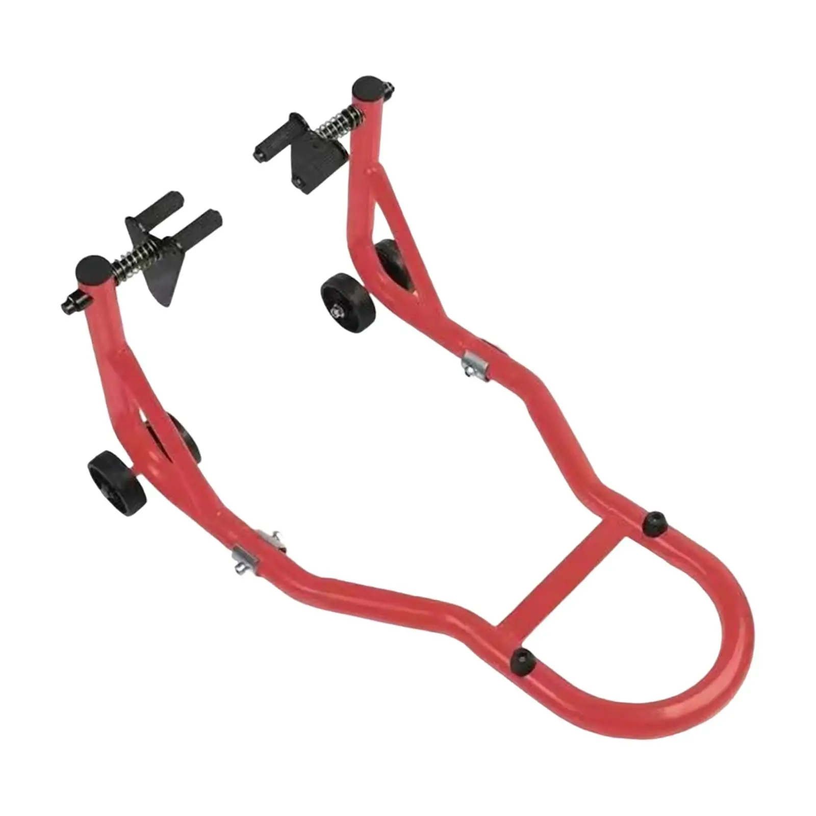 Last 450 kg Motorradständer, verstellbarer Metall-Radlift-Stützrahmen, Wartungszubehör für Fahrradreparatur, Garage Image