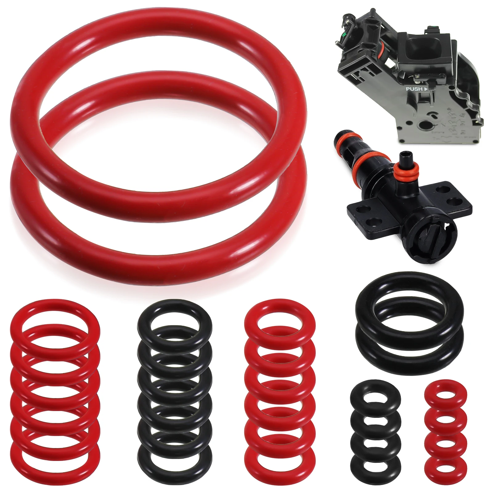 30 teile/satz Dichtung Ring Lebensmittel Grade Dichtung O-ring für Philips Saeco Brewing Group Dampf Auslass Ventil Vollautomatische Kaffeemaschine Image