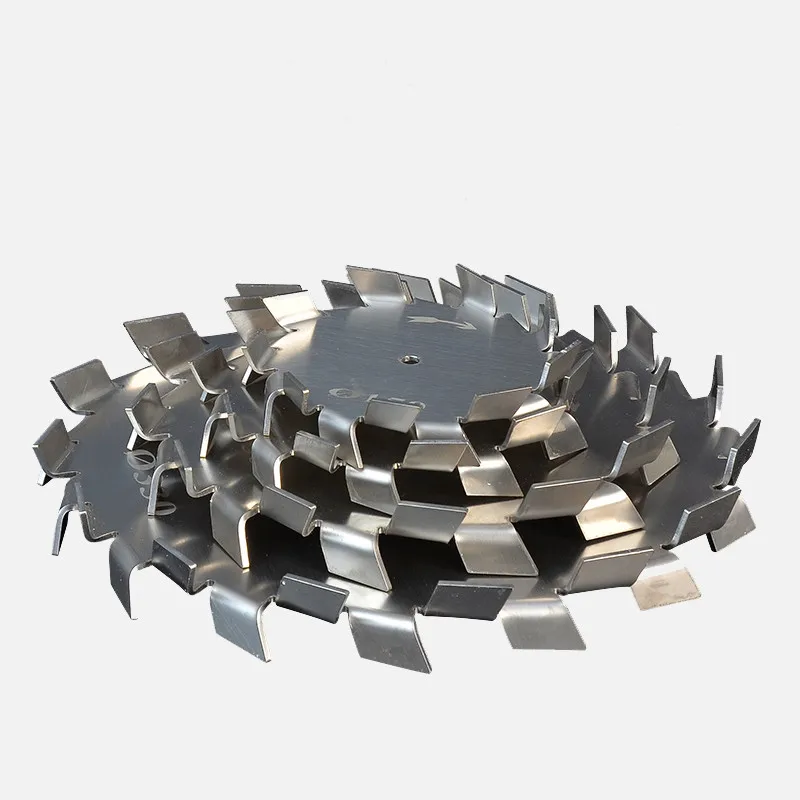 1pc 304 Edelstahl Sägezahn Typ Rühren Dispersion Disc Labor Dispergierung Runde Platte Disk Rührer Image