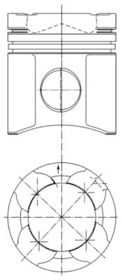 KOLBENSCHMIDT Reparatursatz, Kolben/Zylinderlaufbuchse Universal für MAN 51.02511-7358 51.02511-7354 51.01201-0327 94850965 Image