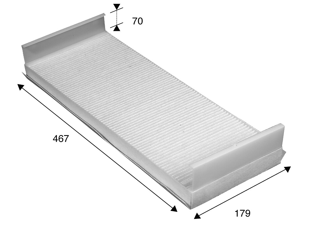 VALEO Filter, Innenraumluft 716036 Universal 1x für MAN 81619100018 Image