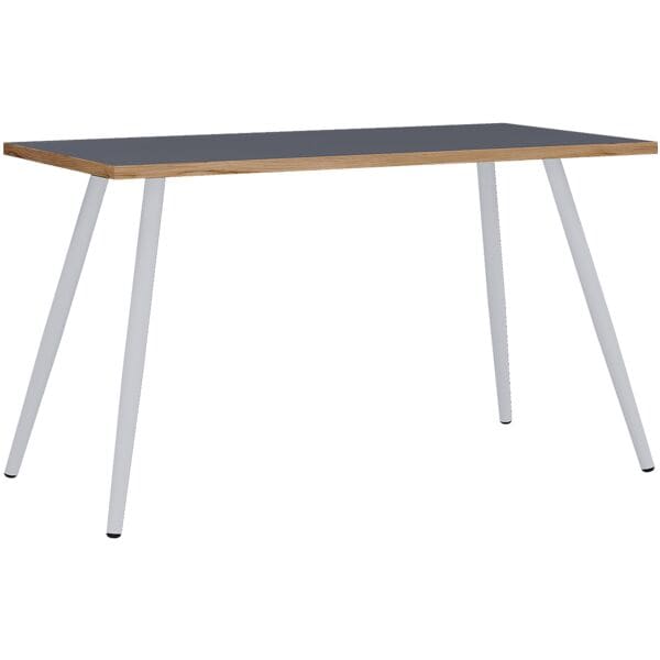 VCM Schreibtisch »Salia« 138x80 cm Gestell weiß grau, 138x70x80 cm Image