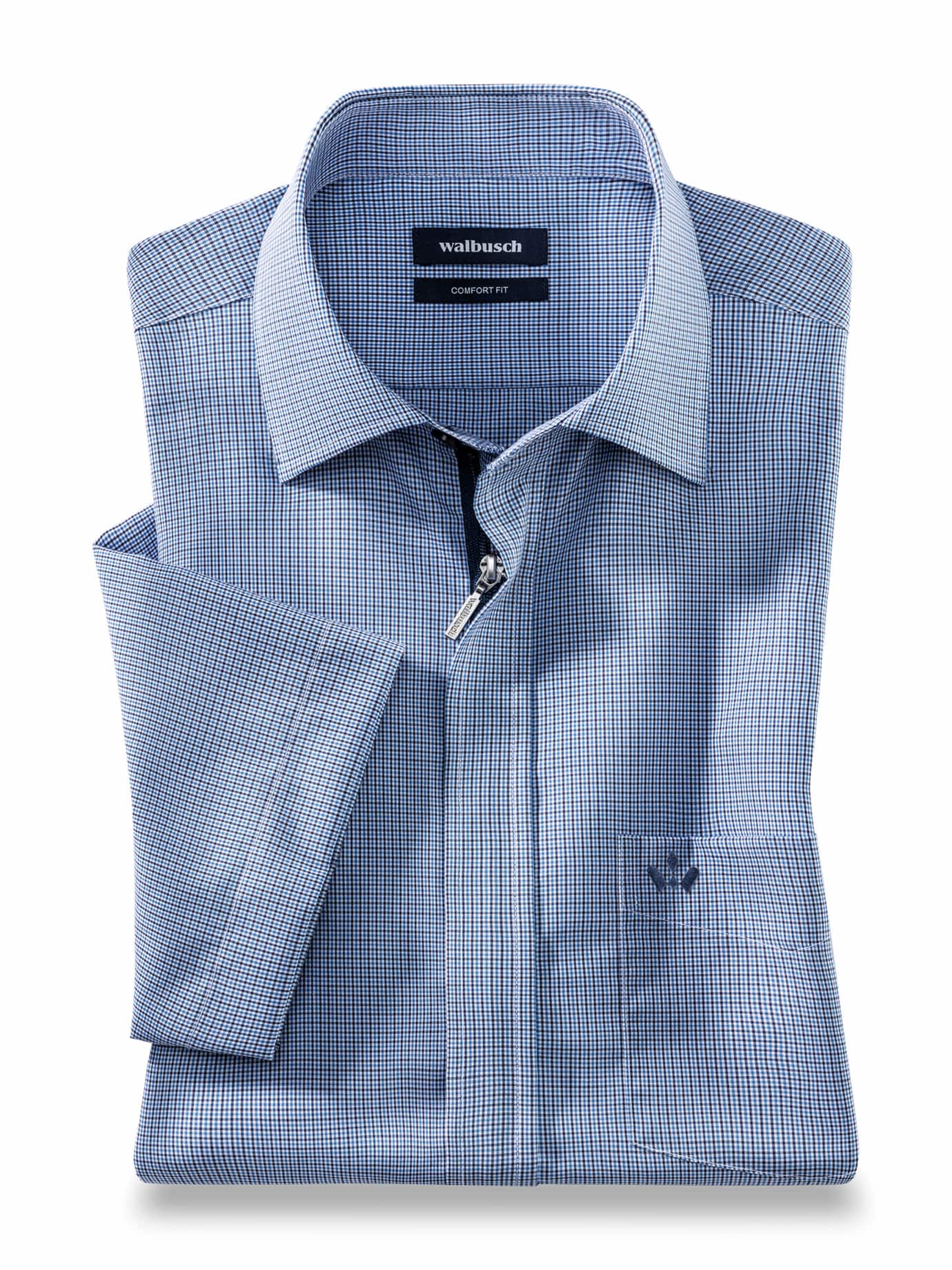 Extraglatt-Hemd Zip & Go Image