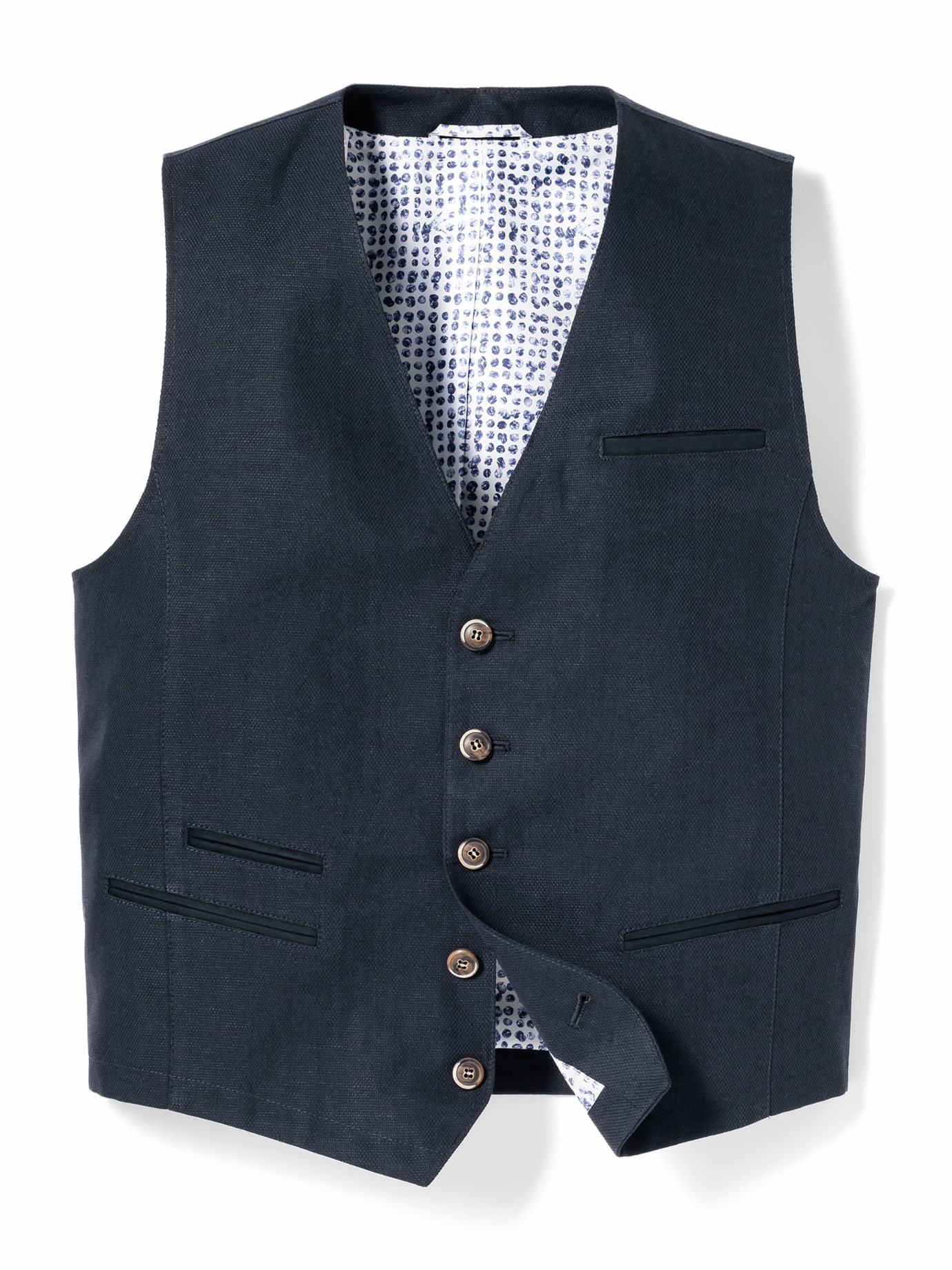 Reiseleinen-Weste Image