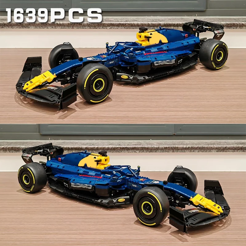 1639PCS MOC 42206 Technische RB20 Super Racing Auto Baustein Modell Ziegel 1:8 Supercar Spielzeug Für Kind Weihnachten Geburtstag geschenke Image