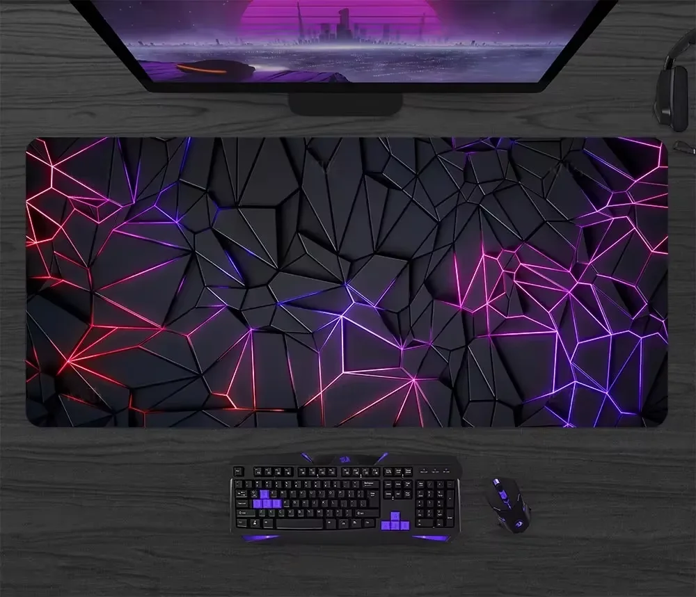 Gaming Mauspad Mousepad Gamer Schreibtisch Matte Große Tastatur Pad Xll Teppich Computer Tisch Oberfläche Für Zubehör Xl Ped Mauspad Image