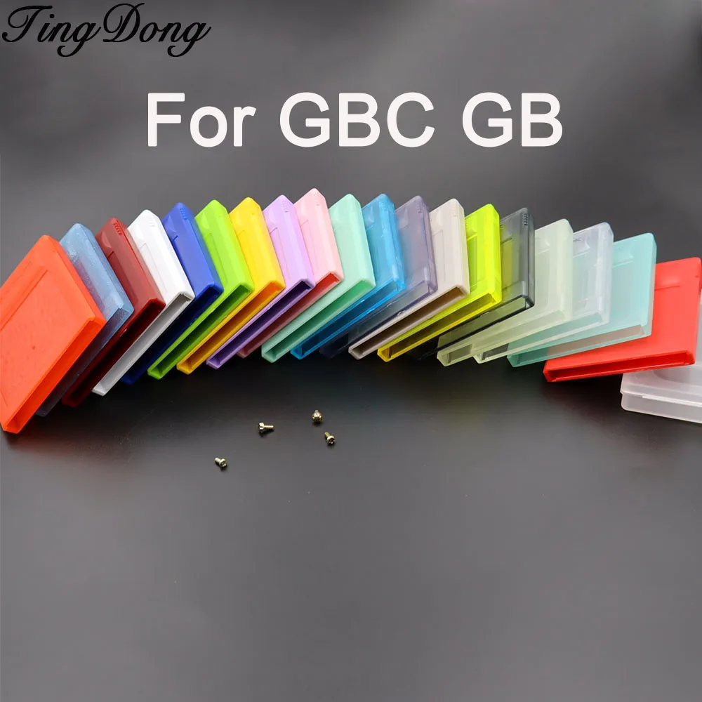 5/10pcs Empty Video Game Cartridge Shell Case Card Box For GB GBC GBP Game Card Housing Case With 2 screws