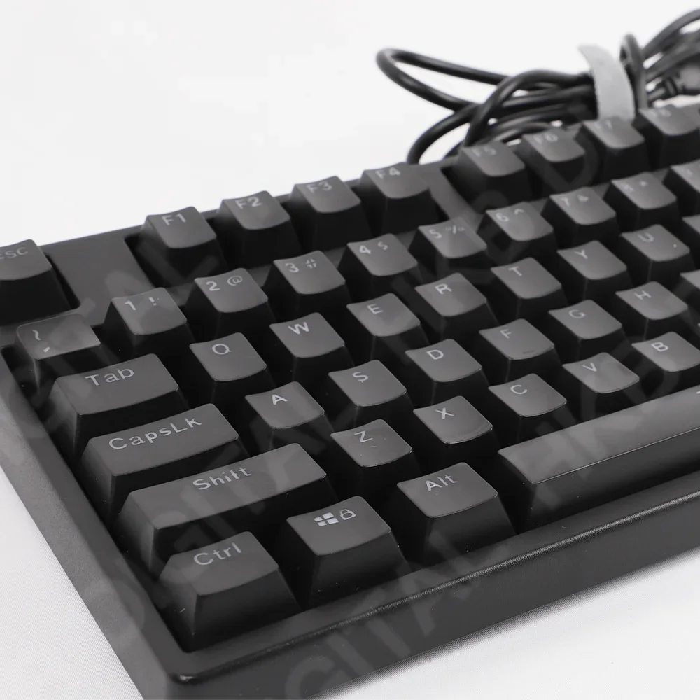 108 tasti ABS Copritasti retroilluminazione nera Profilo OEM per 61 87 104 Tastiera meccanica Anne Pro 2 GK61 SK61 GK64 Gioco per PC Ajazz