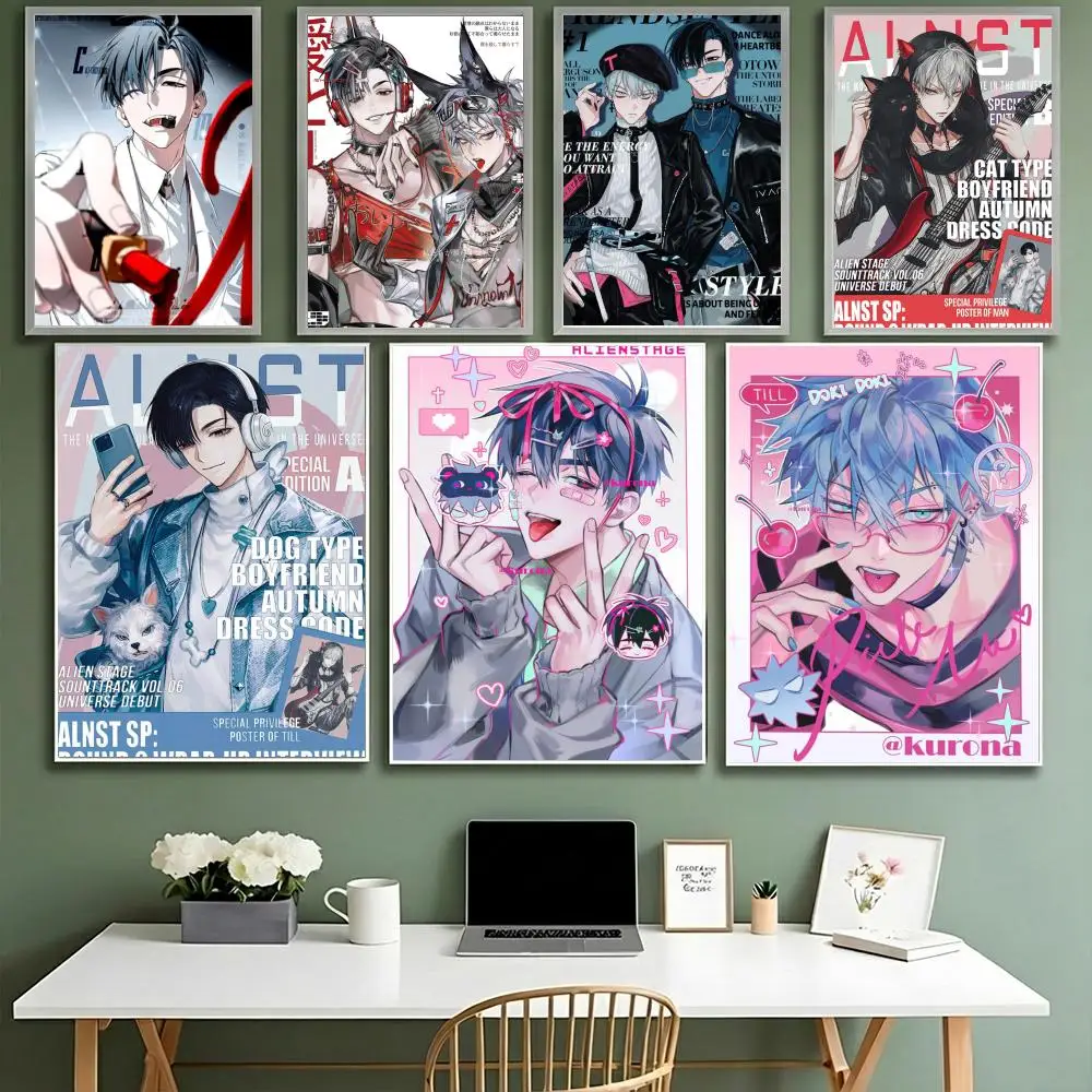 Anime A-Alien Stage Ivan Till Poster HD Wasserdicht Hochfeste Selbstklebende Wanddekoration Universal Image