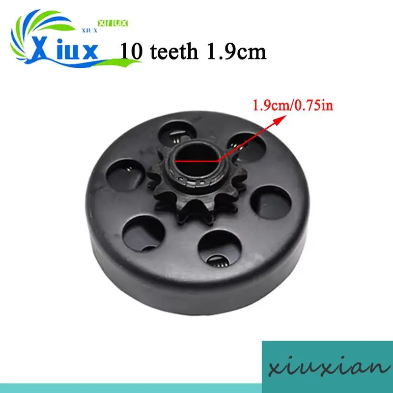 10T 11T 12T 13T 14T 15T 16T 18T Tooth 420 Chain 19mm or 20mm For GO Kart Minibike Fun Centrifugal Automatic Clutch 168 engine