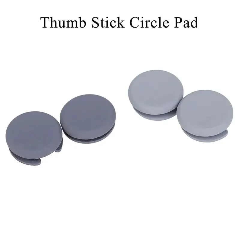 2 pièces/lot remplacement Joystick pouce bâton cercle Pad pour nouveau 3DS XL 3DSLL tête de champignon 2DS 3DS Joystick chapeau Joystick capuchon couverture