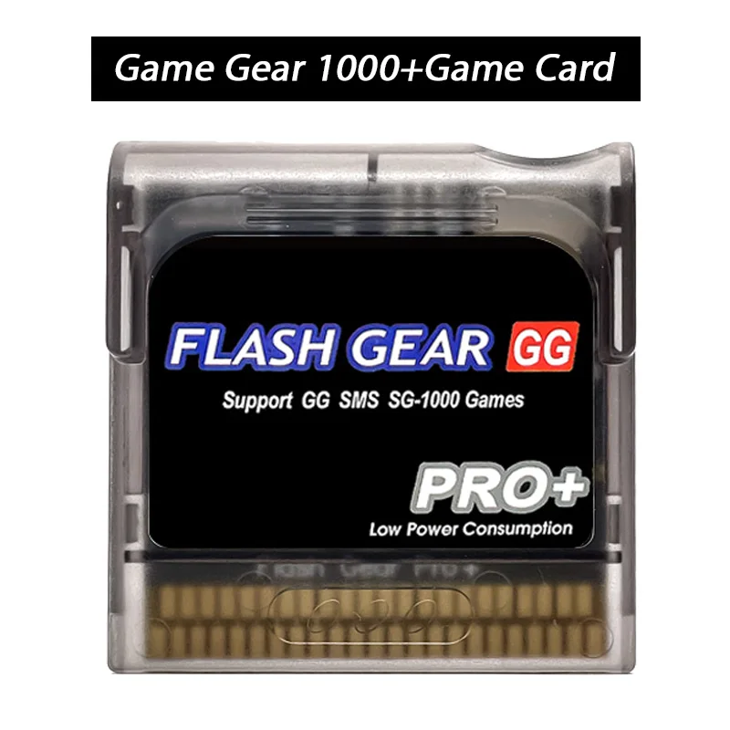 Game Gear Game Card GG Cartridge FlashMaster Cart mit 4 GB TF-Karte vorinstalliert mit 1000+ Spielen für Sega Game Gear GG Console Image