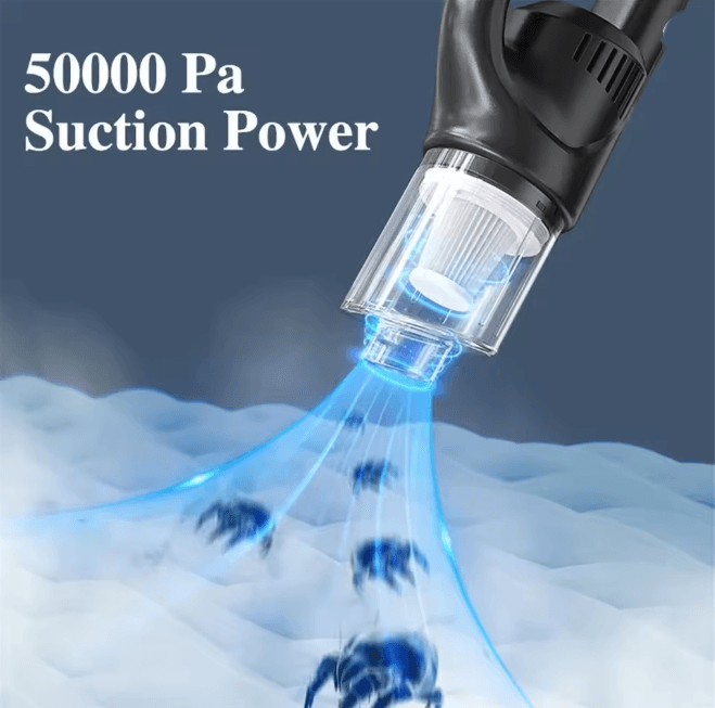 PowerSweep Wireless Handheld Vacuum Cleaner Cordless Mini High Suction green