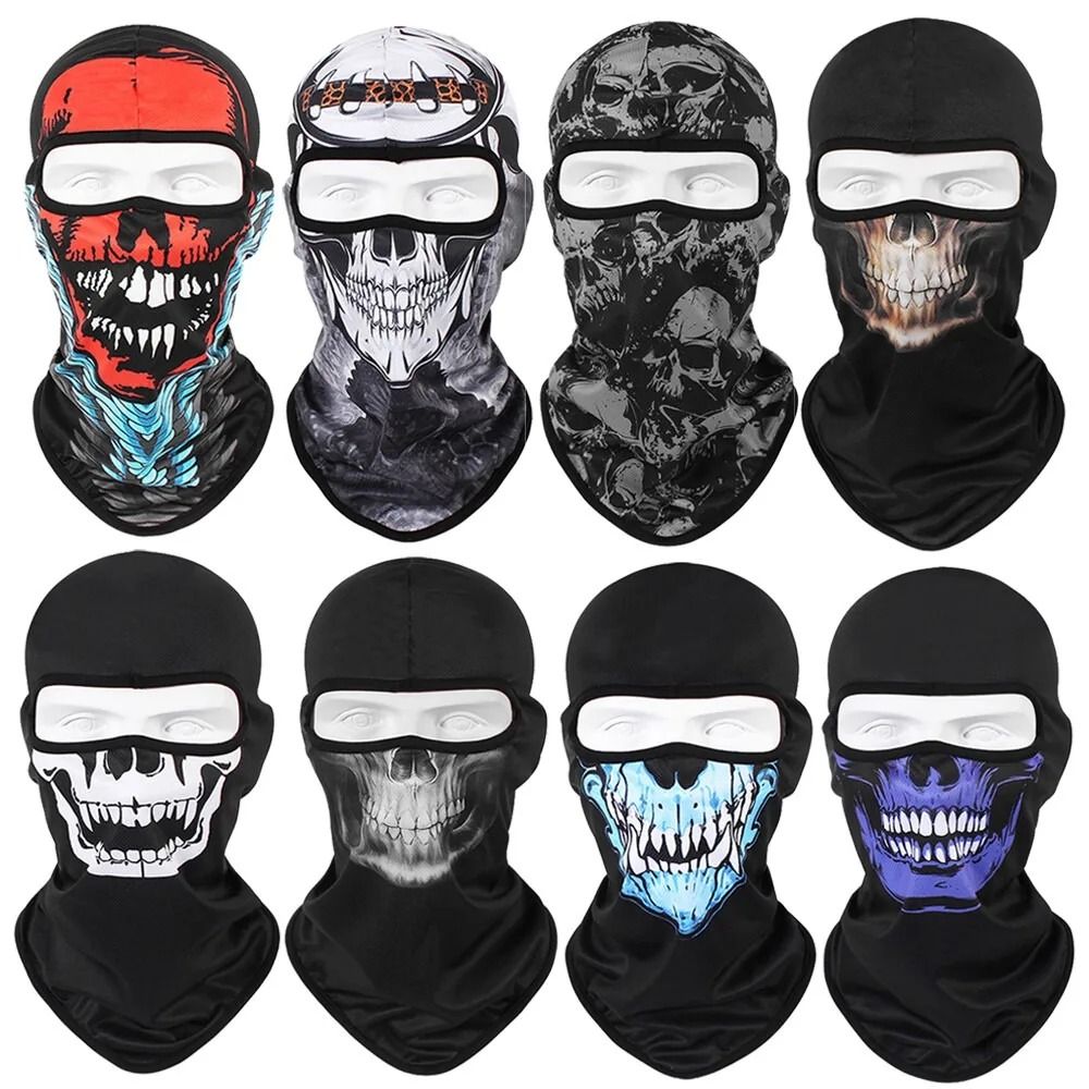 Tactical UV Protection Balaclava Full Face Mask For Skiing Cycling And Motorcycle Helmet Liner k