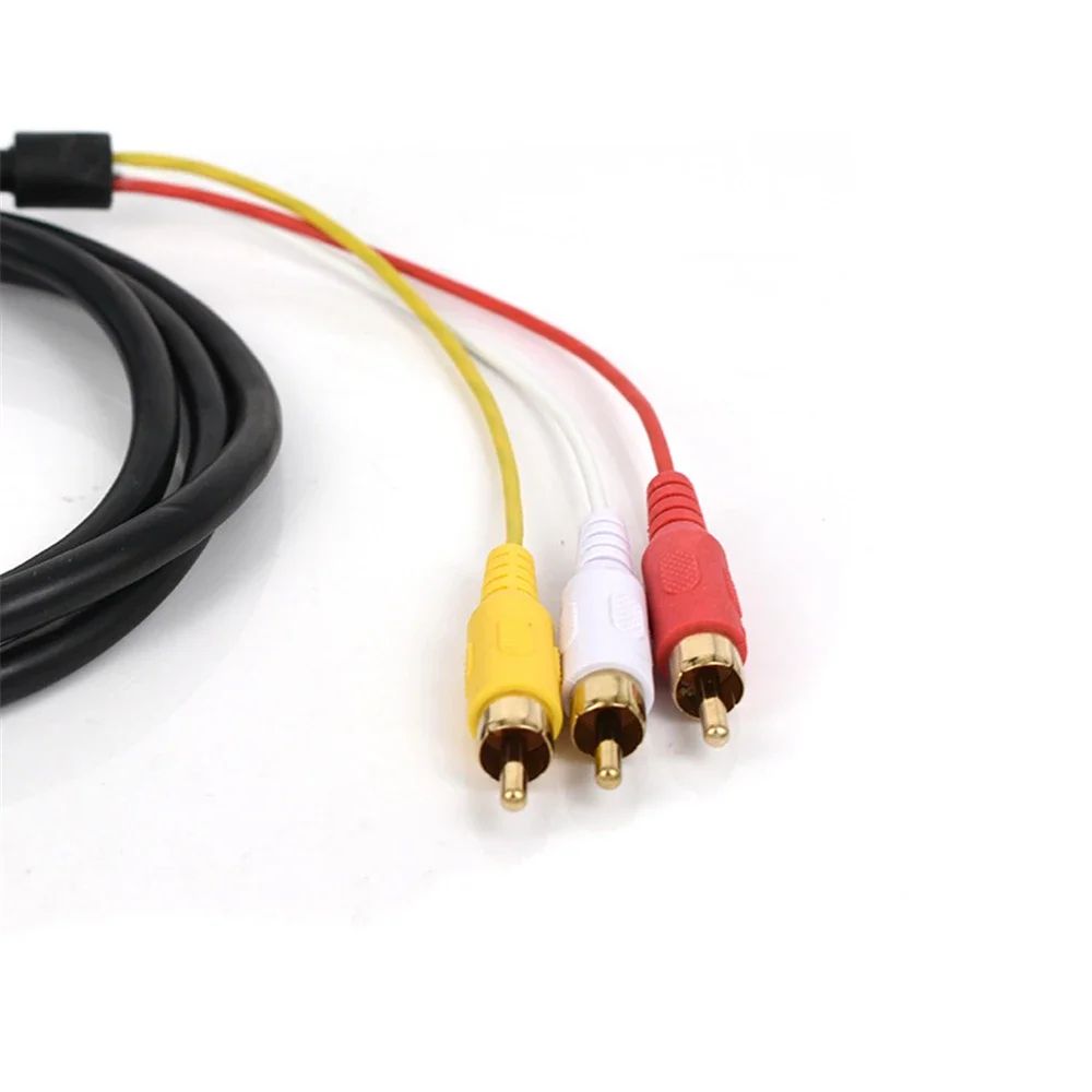 HDMI To RCA Converter Cable For Connecting New Devices To Older TVs Or AV Systems HDMI To RCA Converter Cable For Connecting New Devices To Older TVs Or AV Systems