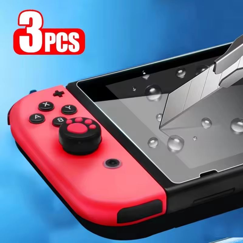 Tempered Glass Screen Protector For Nintendo Switch NS OLED And Switch Lite 2pcs For Switch Lite