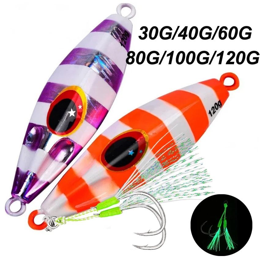 Metal Jig Spoon Lure For Shore And Slow Jigging With Super Hard Body For Bass And Saltwater Fishing a with Hook 10g