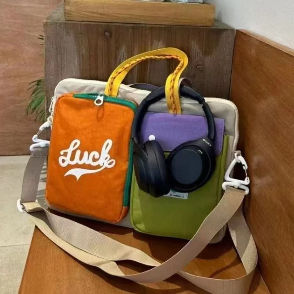 Waterproof Color Block Crossbody Laptop Bag 16 Inch Commuter Waterproof Color Block Crossbody Laptop Bag 16 Inch Commuter