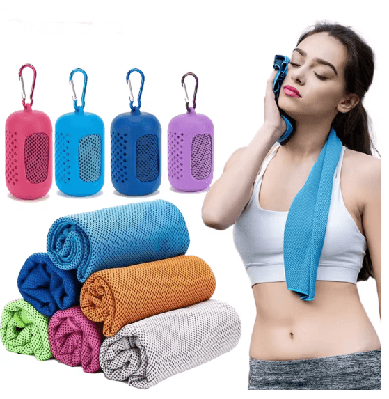 Quick Dry Microfiber Sports Towel Lightweight Travel Gym Towel dark Blue