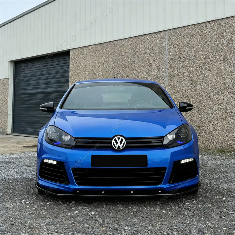 Maxton Style Per Volkswagen VW Golf 6 MK6 R R20 2008-2013 Auto Paraurti Anteriore Lip Spoiler Diffusore Splitter ABS Bodykits Tuning