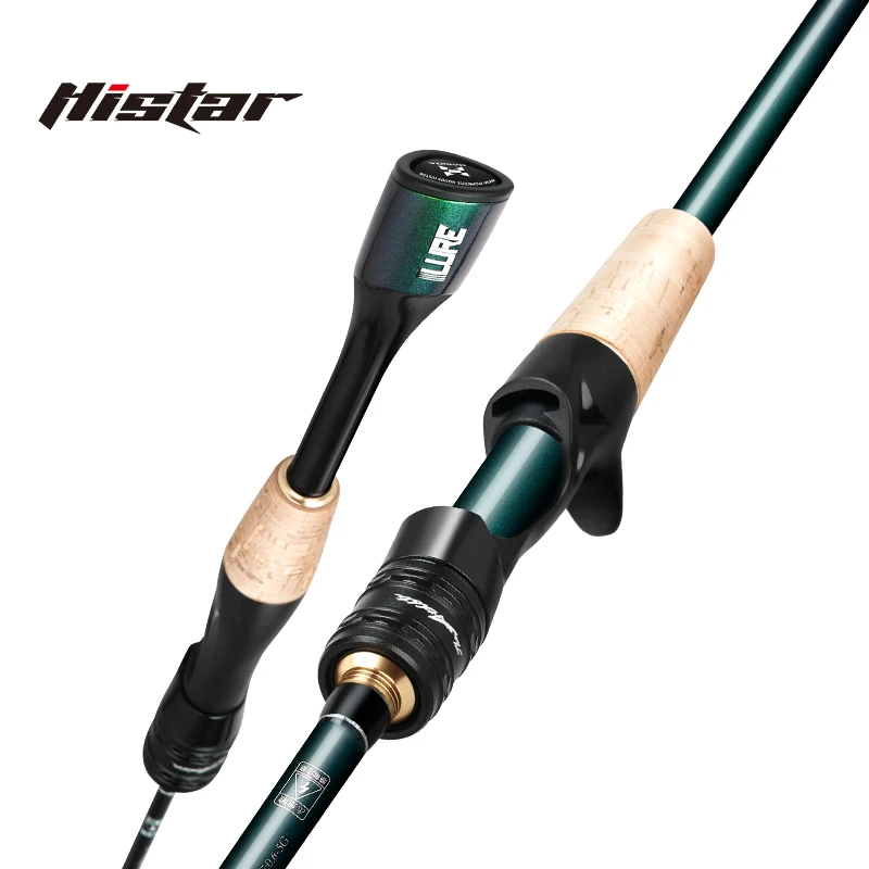 Histar Vanliant Way SIC Ceramics Guide, schnelle Aktion, 3D-Dreieck-Korkgriff, 1,53 m bis 2,4 m Angelrute mit hohem Kohlenstoffgehalt