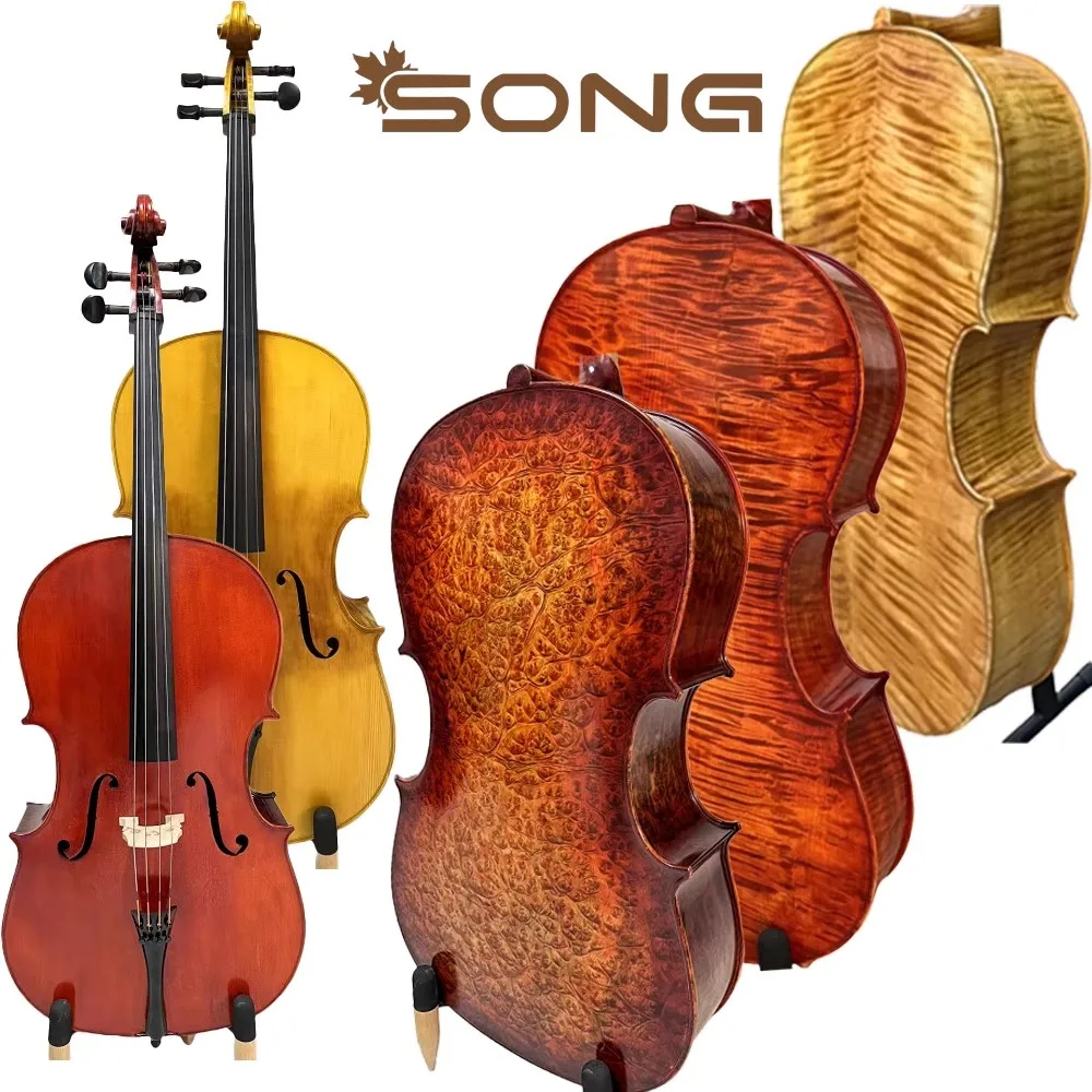 Professioneller Master 1724 Yo-Yo Ma Cello 4/4-Dornröschenmodell, süßer Ton Image