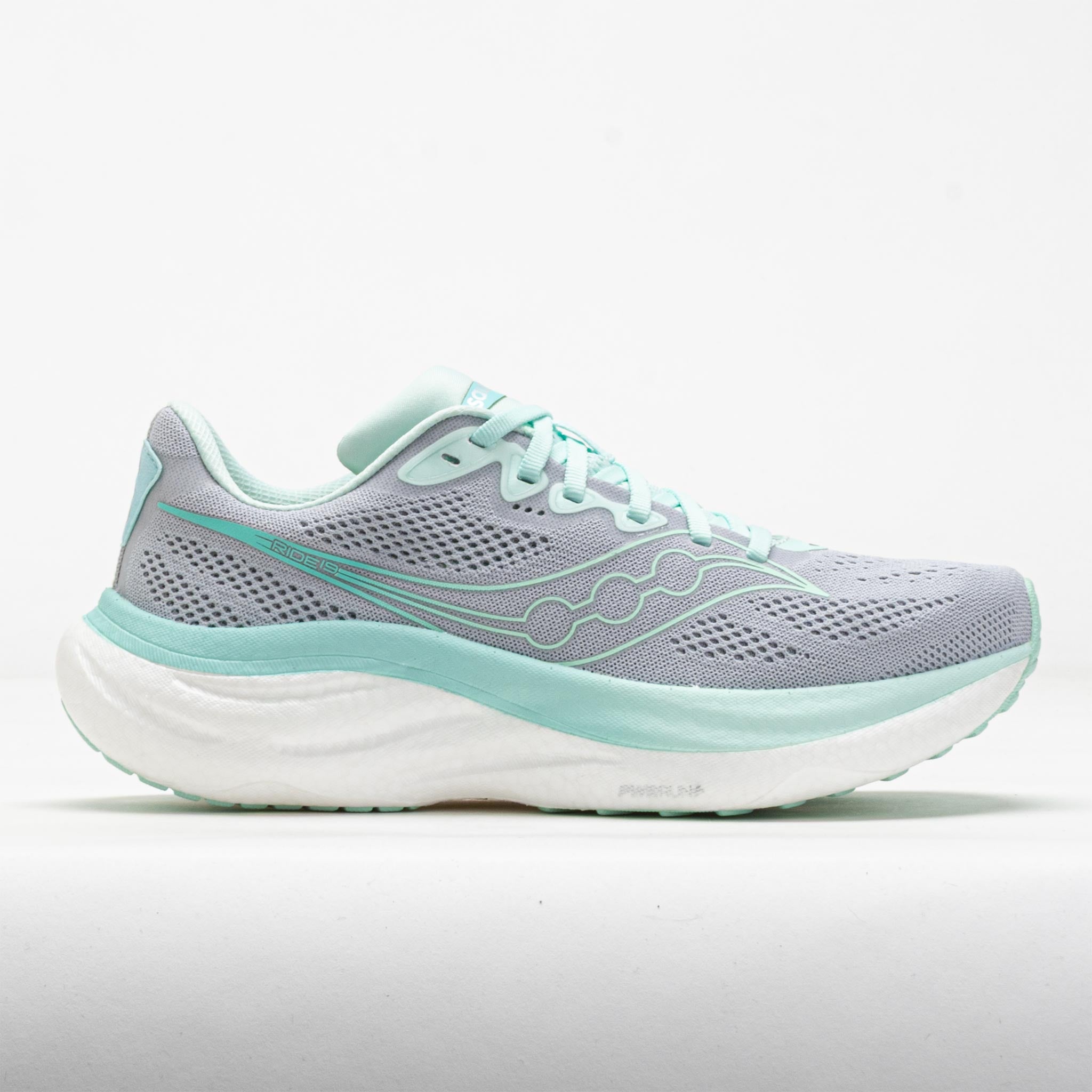 Saucony Ride 19 Women's Running Shoes Cloud/Aqua